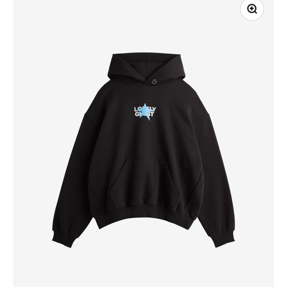 GREEN and PINK LONELY GHOST HOODIE